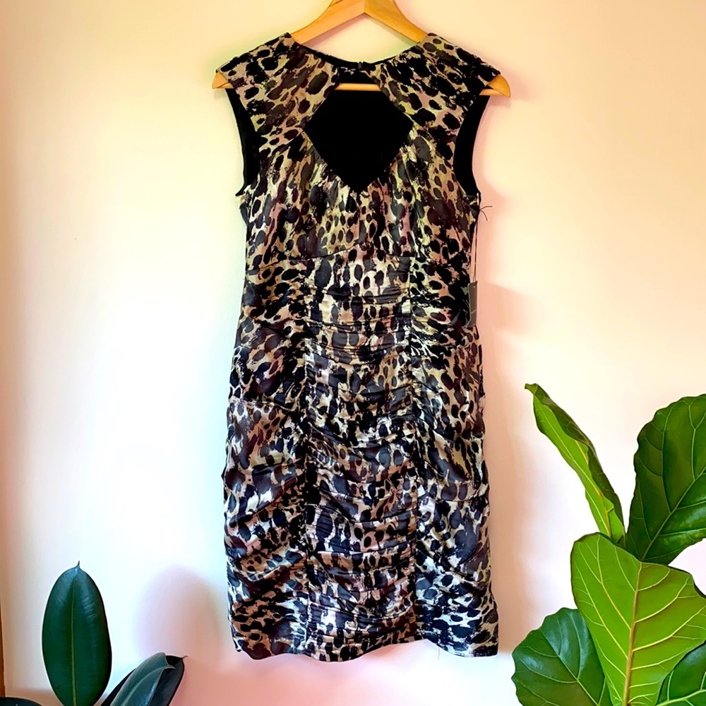 Nanette Lepore Silk Dress Fiery Angel size 4